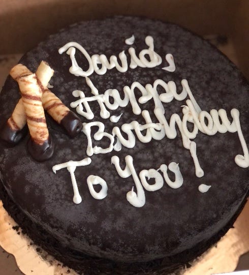 David's Birthday Cake 