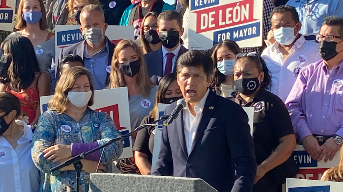 City Councilman Kevin de León joins race for L.A. Mayor