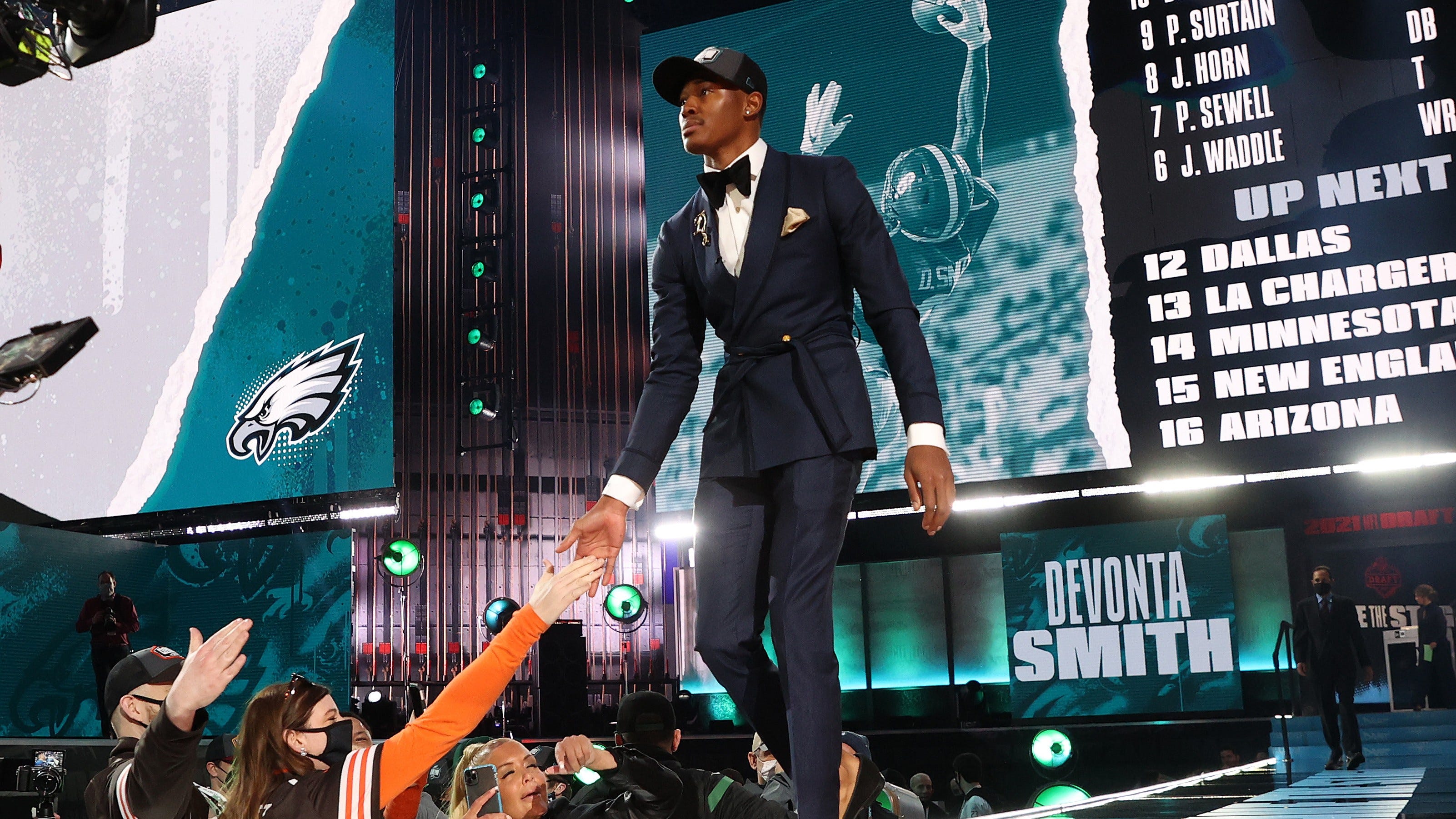 Howie Roseman on DeVonta Smith: 'We were going to get this guy'