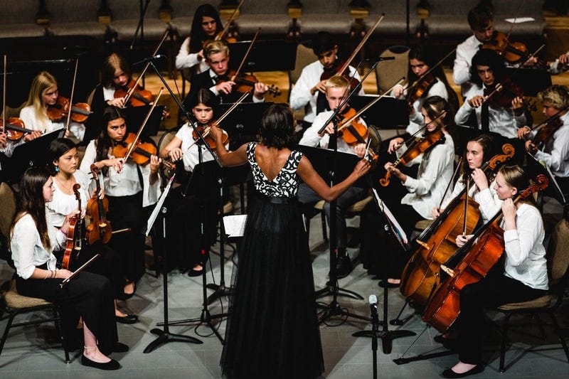 Images of students in ALC productions