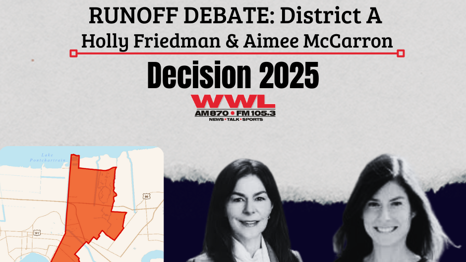 District A Runoff Debate: Friedman, McCarron discuss New Orleans' shambled budget, failing infrastructure