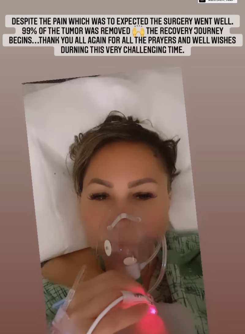 Deidre Pujols tells followers her brain surgery was successful