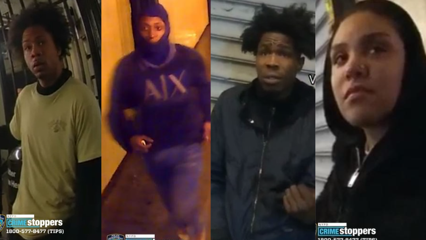 $6K stolen at gunpoint from delis in Brooklyn, Queens, 4 sought
