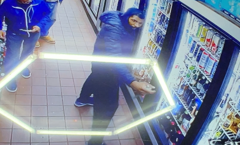 Police are searching for an assailant who stabbed a deli worker in the neck in East Harlem on Wednesday morning.