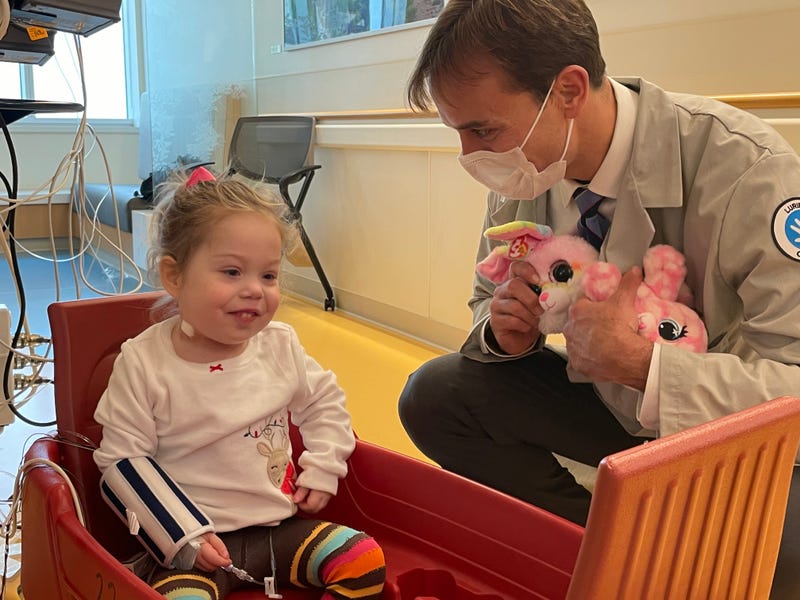 Toddler gets new heart