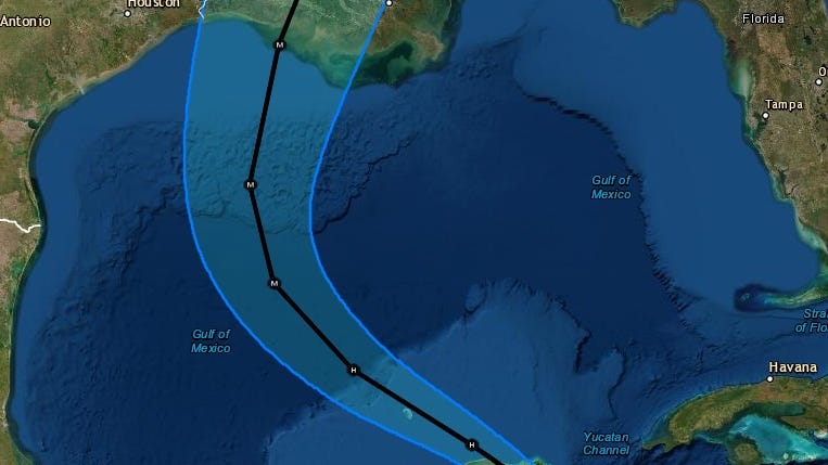 Hurricane Delta forecast to hit western Louisiana