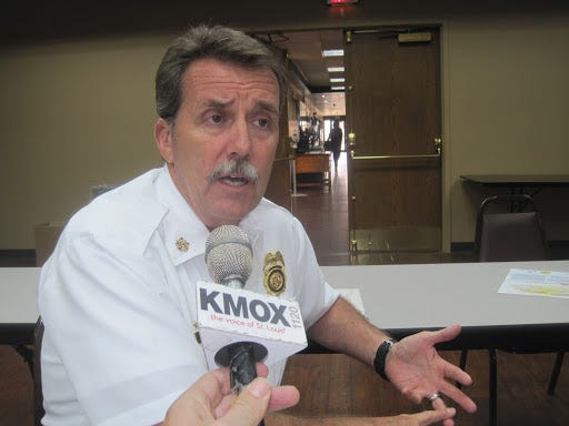 St. Louis Fire Chief Dennis Jenkerson