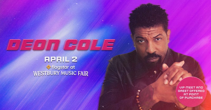 Listen for Your Chance to Win Tickets to See Deon Cole at Flagstar at Westbury Music Fair