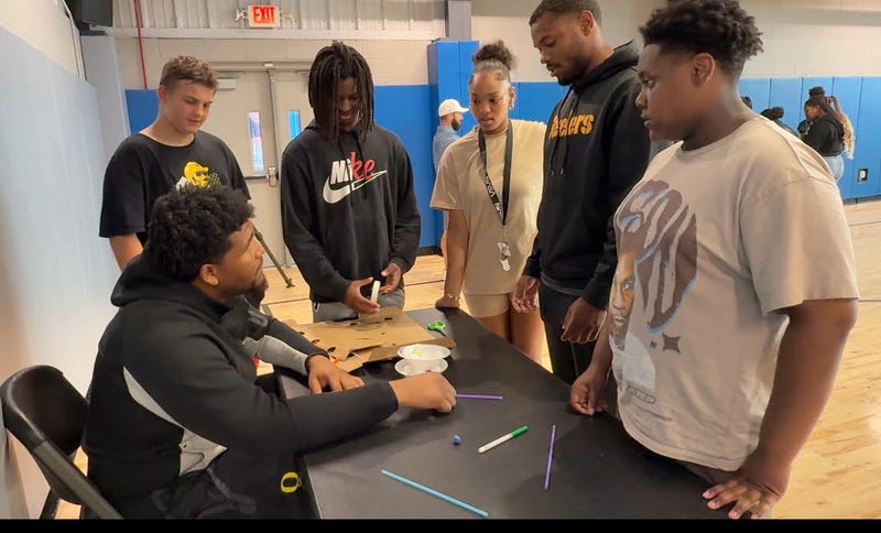 Derrick Harmon at Best of the Batch Foundation