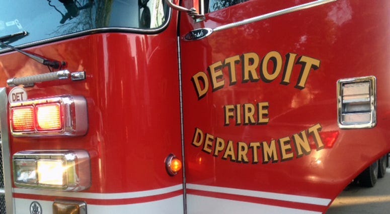 Detroit Fire Department truck