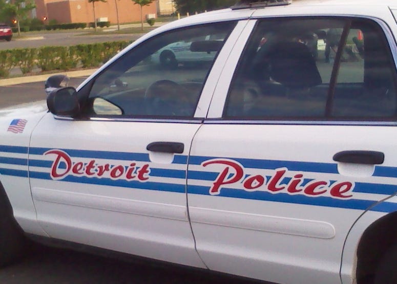 Detroit police car