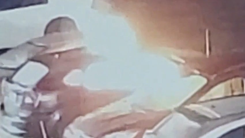 WATCH: Car explodes after arsonist sets fire; Detroit police asking for tips