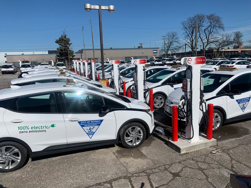 Electric Vehicles at Detroit Municipal Parking Department