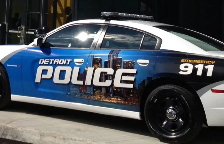 Detroit police car