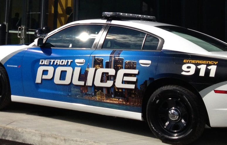 Detroit police car