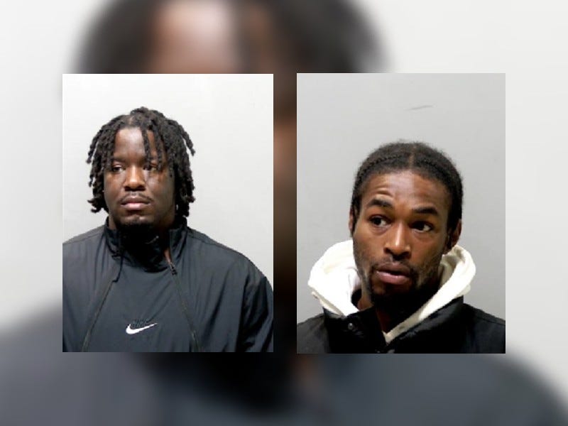 Kenneth Daniel, left, and Delron Black