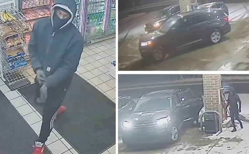 Suspects and suspect vehicle in robbery of teen in Detroit
