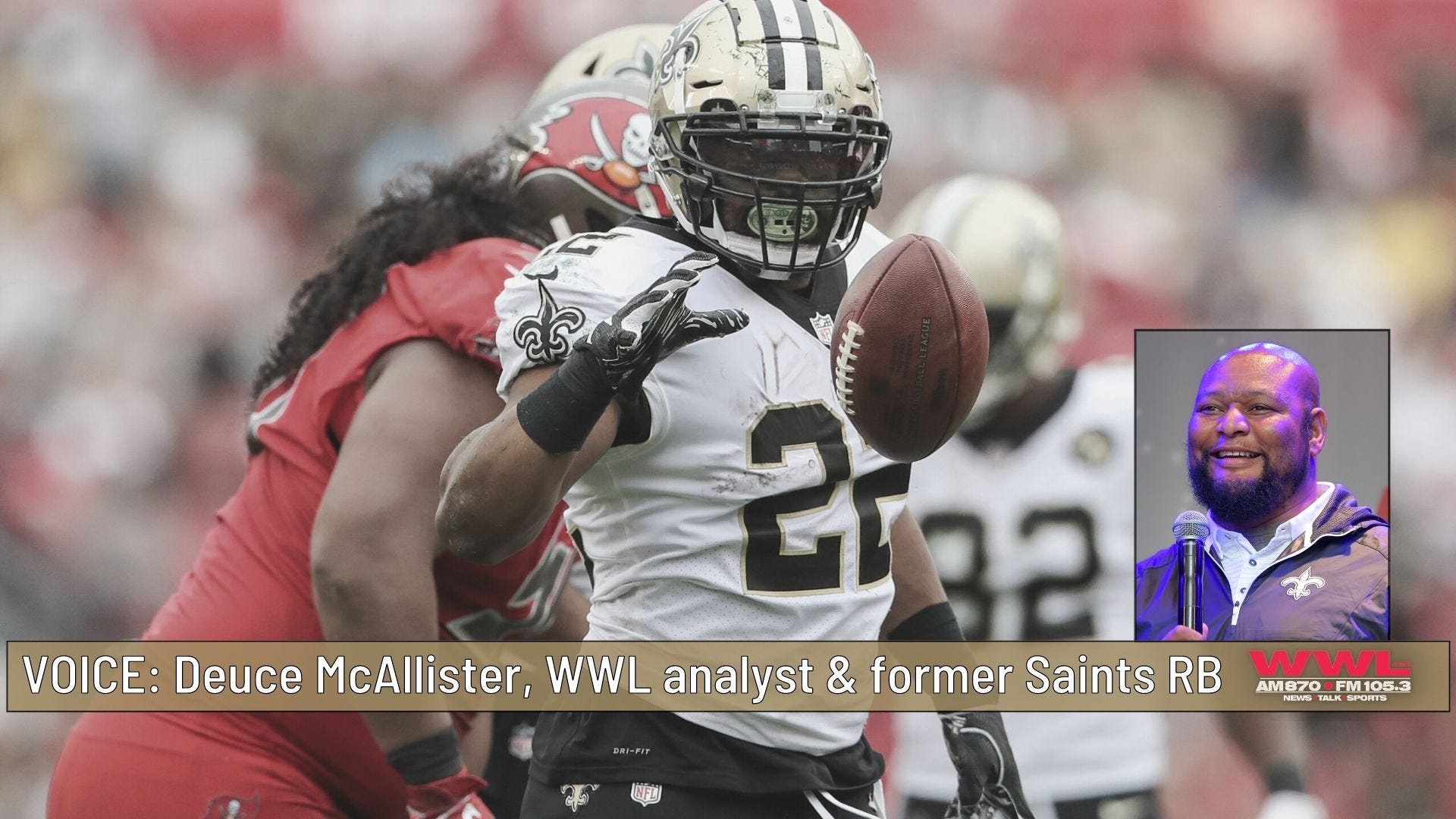Deuce McAllister on Mark Ingram's Saints return: Record 'was going to get broken'