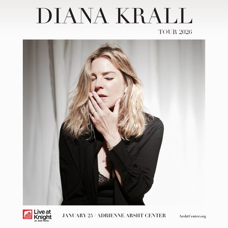 Graphic for Diana Krall 2026 Tour