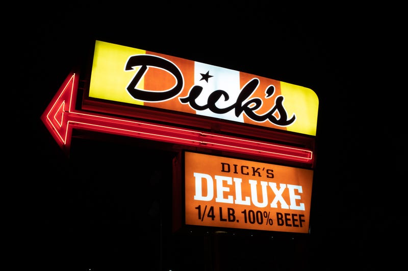 Dick's Drive-In sign in Seattle, WA.