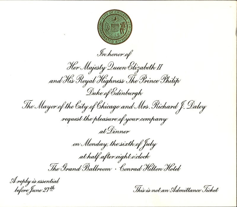 Invitation to dinner