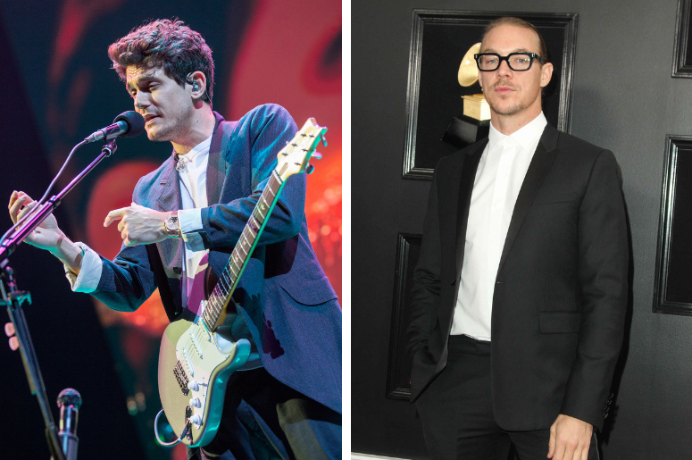 John Mayer Photoshops Diplo out of His Own Picture After He Refused to Pay $400 for It