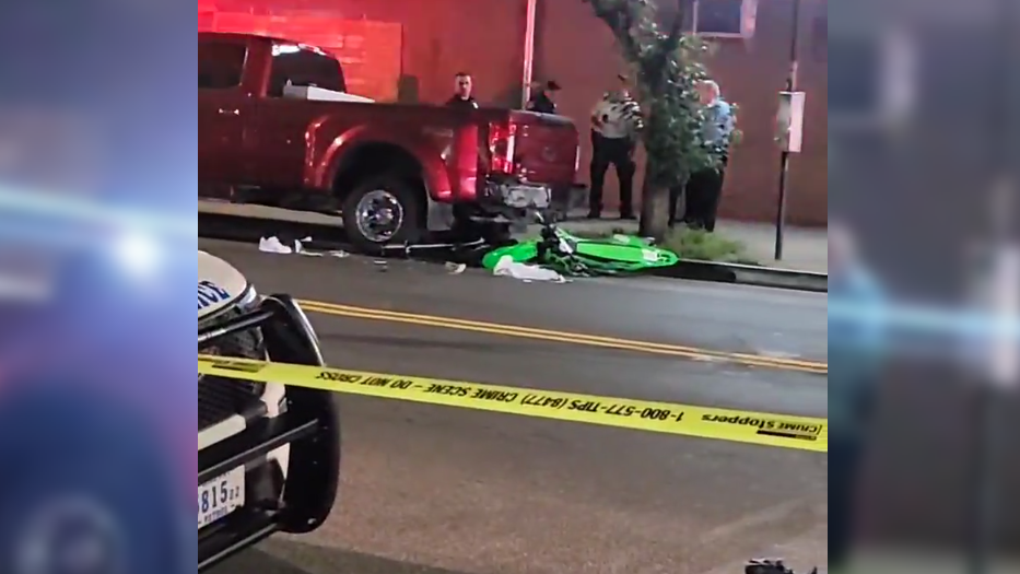 Speeding dirt bike rider dead after crashing into parked truck in Queens