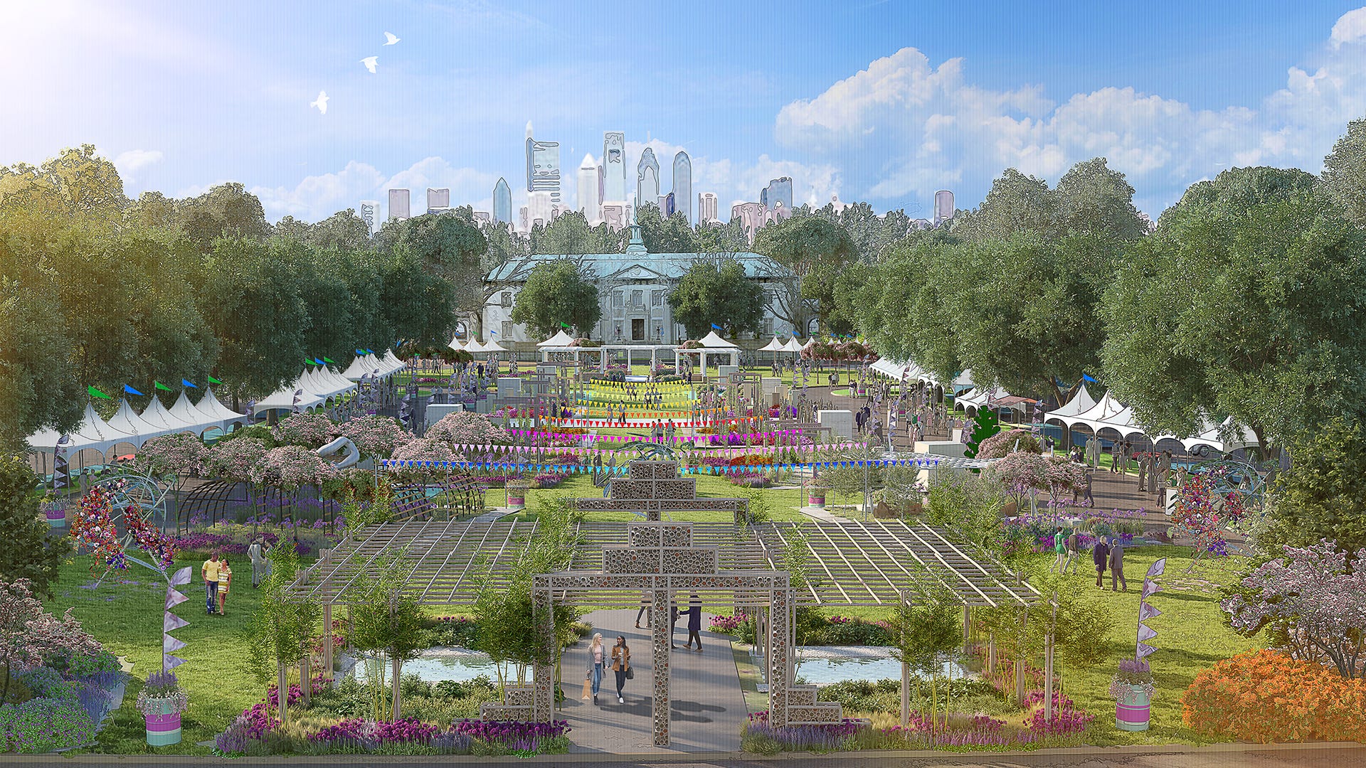 Philadelphia Flower Show to be held outdoors for first time
