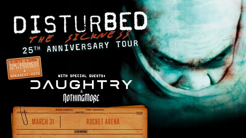 Disturbed with Daughtry
