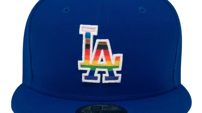 L.A. Dodgers unveil new, on-field pride hats