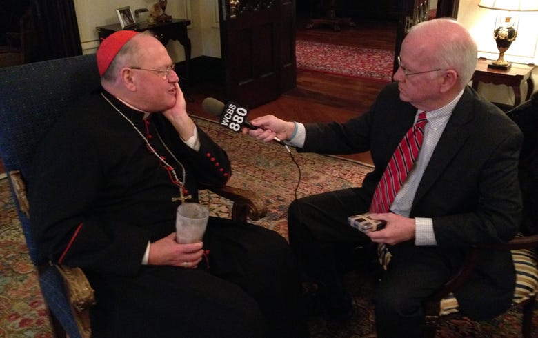 Rich Lamb with Cardinal Timothy Dolan