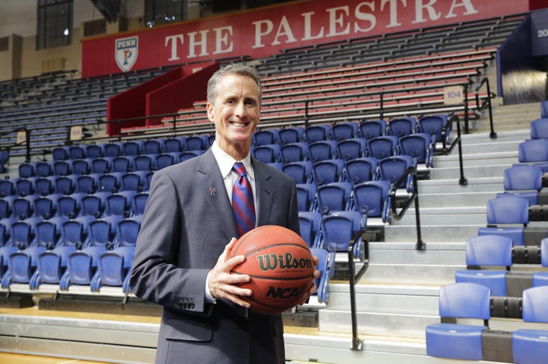 Steve Donahue has been men's basketball head coach at the University of Pennsylvania since 2015.