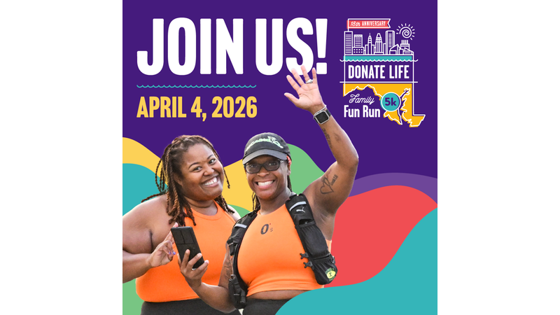Donate Life Family Fun Run logo