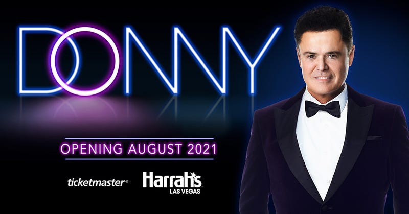 Donny Osmond at Harrah's
