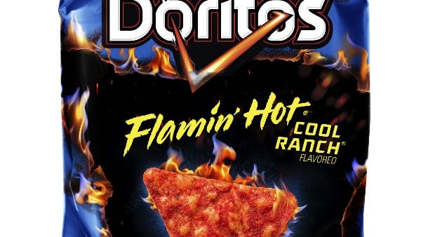 New snack alert: Flamin' Hot Cool Ranch Doritos