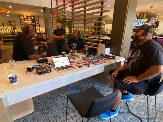 Santana Dotson and Gilbert Brown join The Wendy's Big Show