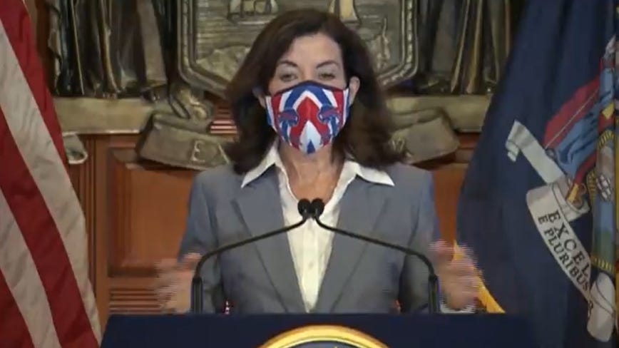 Hochul announces 'Winter Surge Plan 2.0'; encourages double-masking