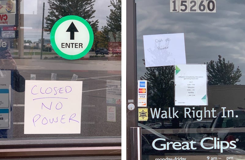 Power outage causes Downriver businesses to close