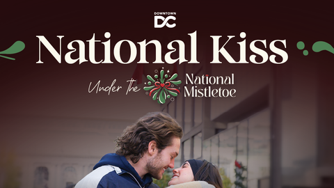 National Kiss Under The National Mistletoe