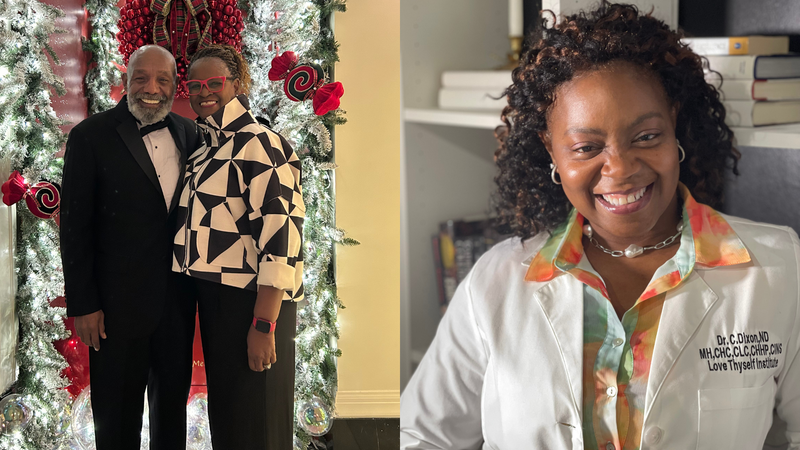 "Let's Talk About It With The Turners" The Turners "Naturopathic Doctor, Master Herbalist, Board Certified Alternative  Holistic and Alternative Medical Practitioner, Certified Menopause Wholistic coach and  holistic wellness educator" Dr. Camilla Dixon, ND