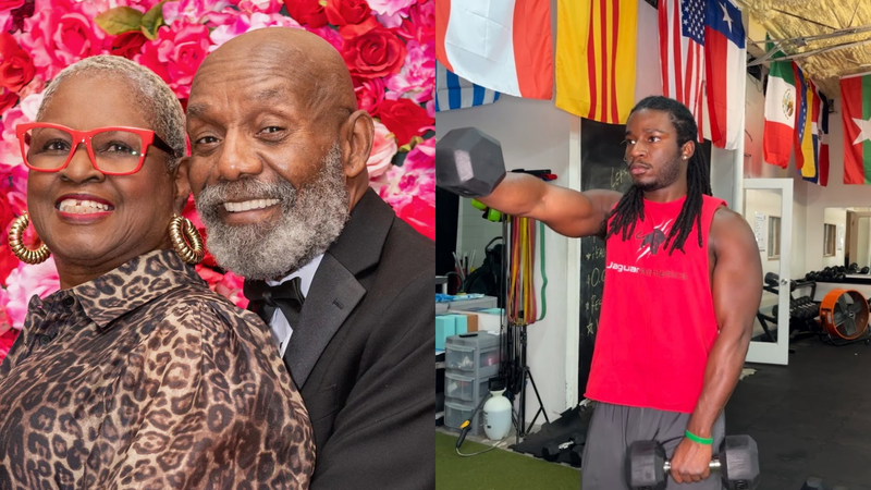 (L TO R) "Let's Talk About The Turners" Host The Turners "Personal Trainer Jaguar Athletics" Solomon McMullen