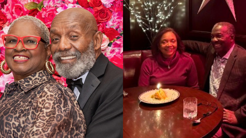 (L TO R) "Let's Talk About It With The Turners" The Turners "Couples Cafe Guest" Sheila Garner,  James Garner