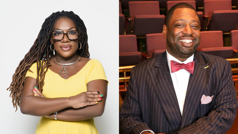 "Wake Up With Dee Morning Show" Host Dr. Dee Dawkins Haigler "renowned "Super" lawyer with over 25 years of litigation and judicial process and serves as District 5 Commissioner of the Fulton County Board of Commissioners (BOC)" Marvin Arrington, Jr