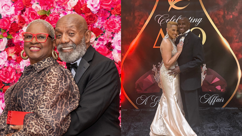 (L TO R) "Let's Talk About It With The Turners Host" The Turners "Couples Cafe Guest" Chinita Moore Smith & R. Todd Smith