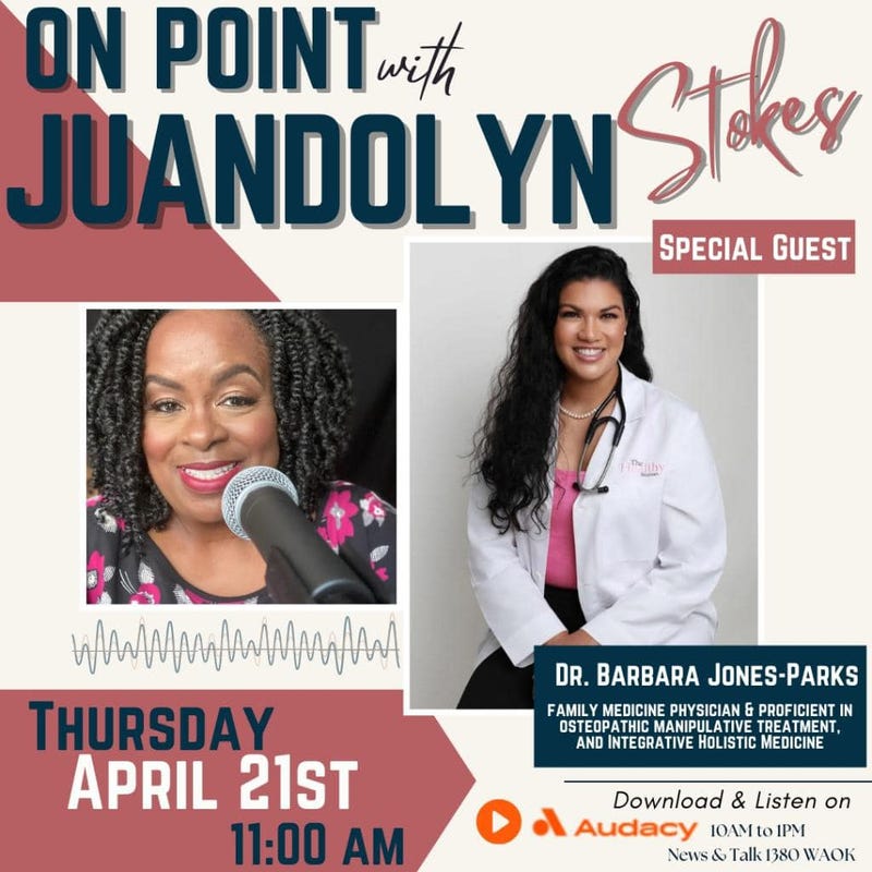 Dr. Barbara Jones Parks breaks down medical treatment and holistic medicine