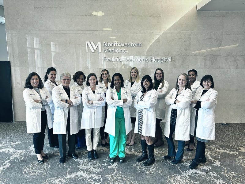 During Black Maternal Health Week, Northwestern Medicine is hosting several events throughout the week — including an open house at Prentice Women's Hospital, shown here — in an effort to address maternal health disparities between Black women and white women.