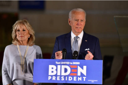 Dr. Jill Biden and President-elect Joe Biden