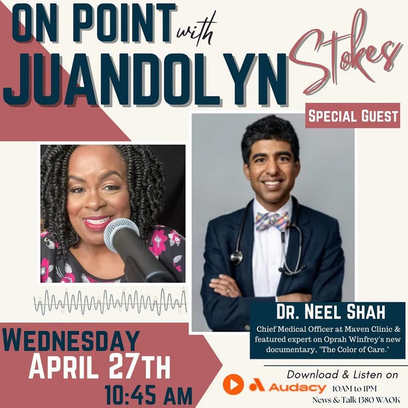 Dr. Neel Shah on his involvement in the new TV program "The Color of Care"