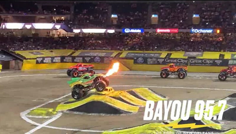 Dragon Monster Truck Breaths Fire