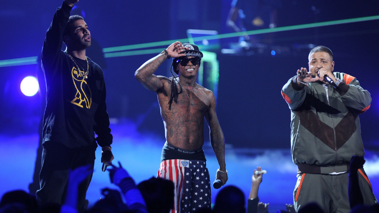 Drake Surprises Crowd with Lil Wayne, DJ Khaled, and Bad Bunny